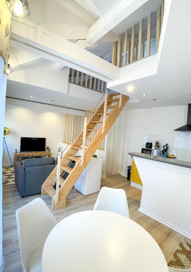 Maisonnette Le Faubourg - Centre Ville, Terrasse Et Netflix Belfort Exterior foto